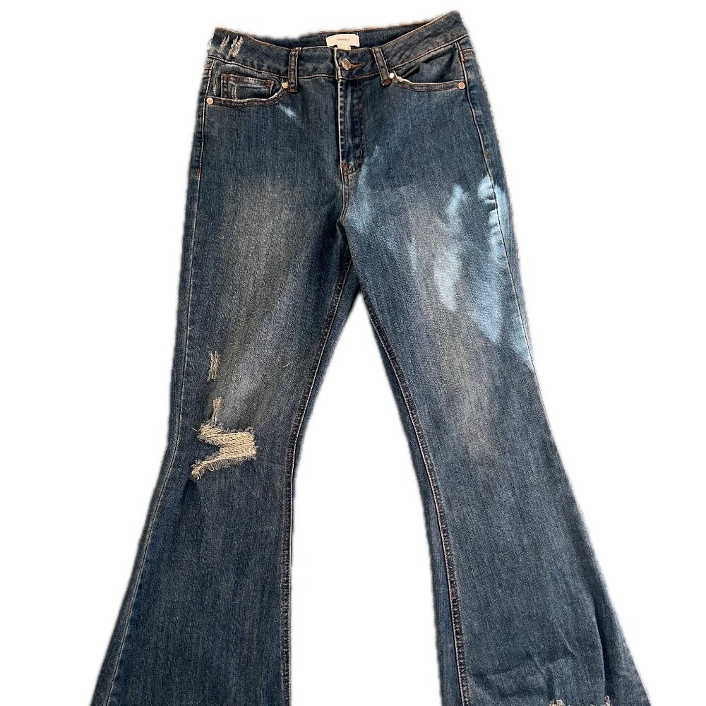 Forever 21 Flare Distressed Jeans | NWOT | Size 27